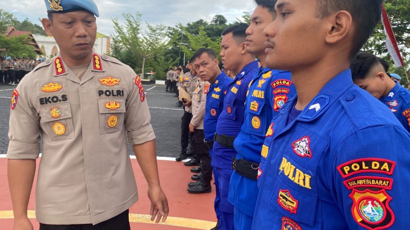 Bid Propam Polda Sulbar Pastikan Personel Tampil Prima Menyambut Hari Bhayangkara ke-80
