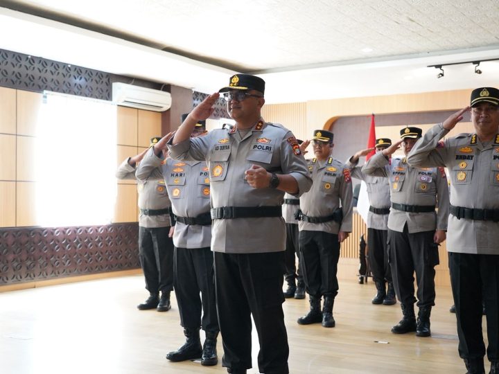 Kapolda Sulbar Teguhkan Semangat Pengabdian Lewat Upacara Pemuliaan Tribrata