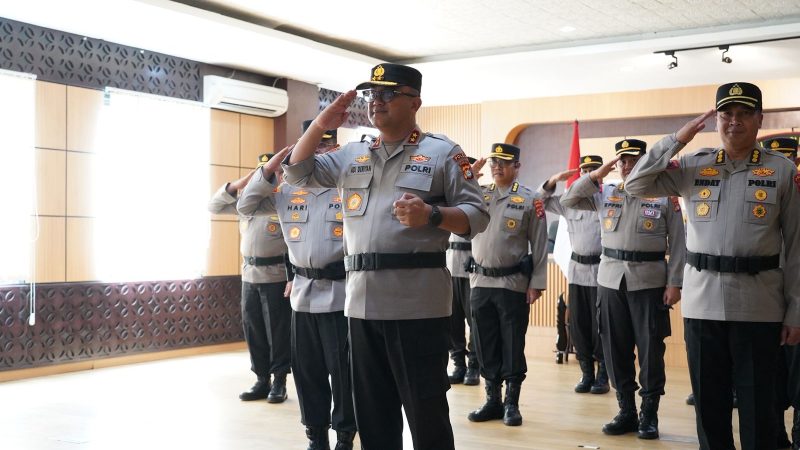 Kapolda Sulbar Teguhkan Semangat Pengabdian Lewat Upacara Pemuliaan Tribrata