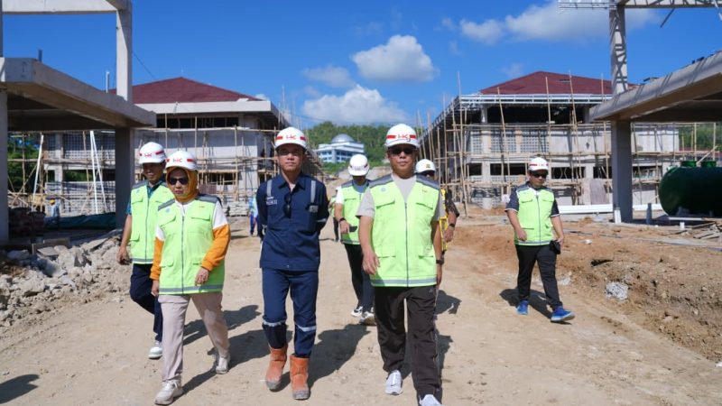 Sekda Sulbar Tinjau Pembangunan Sekolah Rakyat, Ditargetkan Siap Sambut Tahun Ajaran Baru
