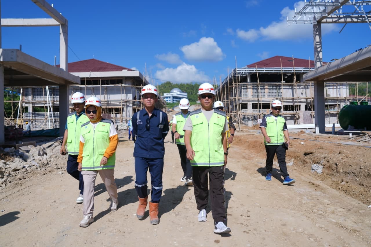 Sekda Sulbar Tinjau Pembangunan Sekolah Rakyat, Ditargetkan Siap Sambut Tahun Ajaran Baru