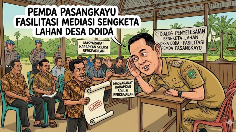 Masyarakat Harapkan Solusi Berkeadilan, Pemda Pasangkayu Fasilitasi Mediasi Sengketa Lahan Desa Doda