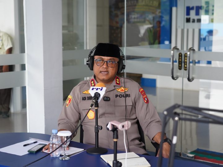Dialog Interaktif Halo Sulbar Bersama RRI: Kapolda Sulbar Buka‑bukaan soal Pengabdian