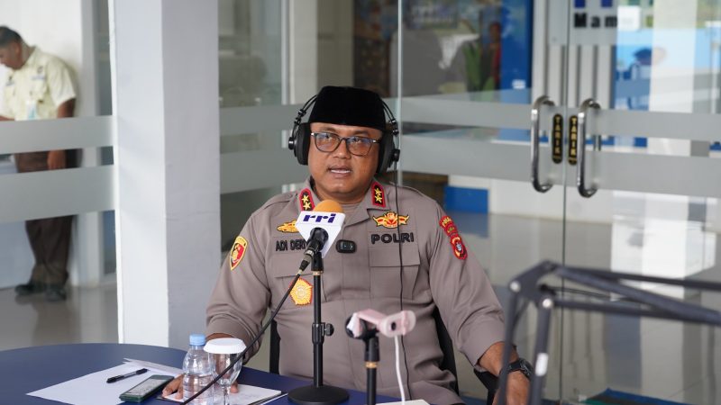 Dialog Interaktif Halo Sulbar Bersama RRI: Kapolda Sulbar Buka‑bukaan soal Pengabdian