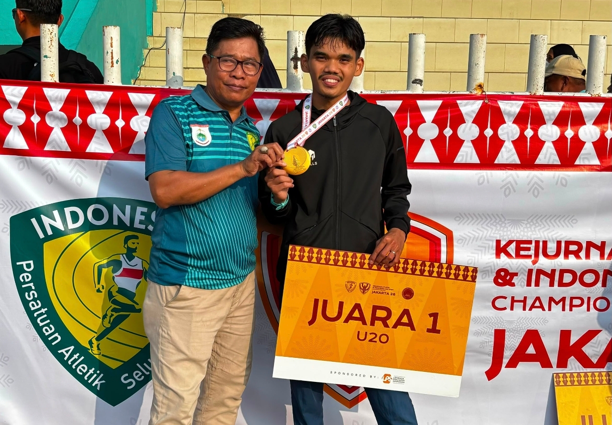 KONI Sulbar Apresiasi Prestasi Ainul Yaqin Raih Emas di Kejurnas Atletik