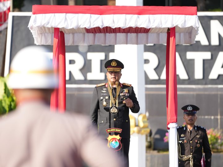 Pimpin Upacara HUT Bhayangkara ke-80, Kapolda Sulbar Tegaskan Komitmen Polri yang Profesional dan Humanis