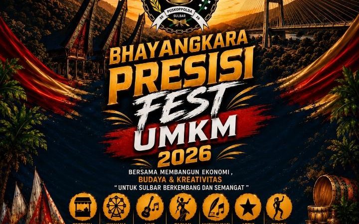 Festival UMKM Koperasi Polda Sulbar Digelar 9–18 Juli, Siapkan 120 Tenant di Pantai Manakarra