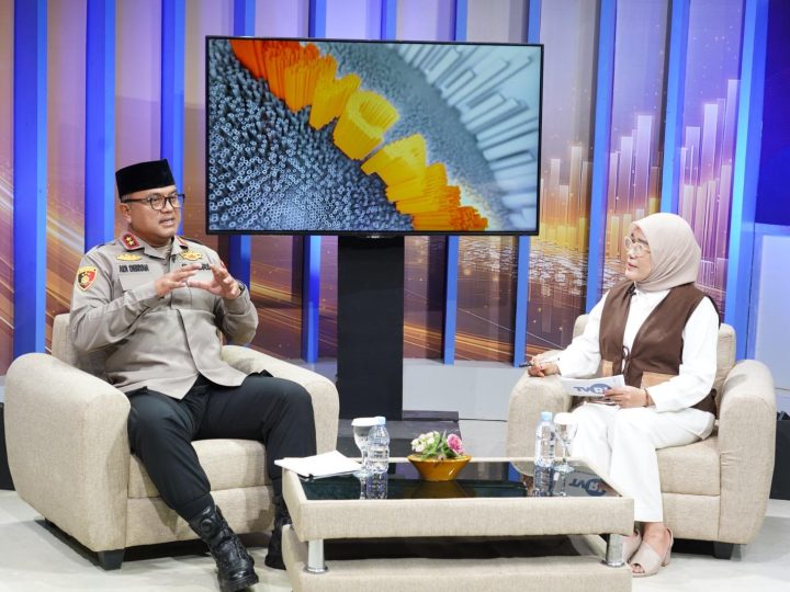 Di Bincang Malaqbi TVRI, Kapolda Sulbar Paparkan Tantangan dan Strategi Pelayanan Polri