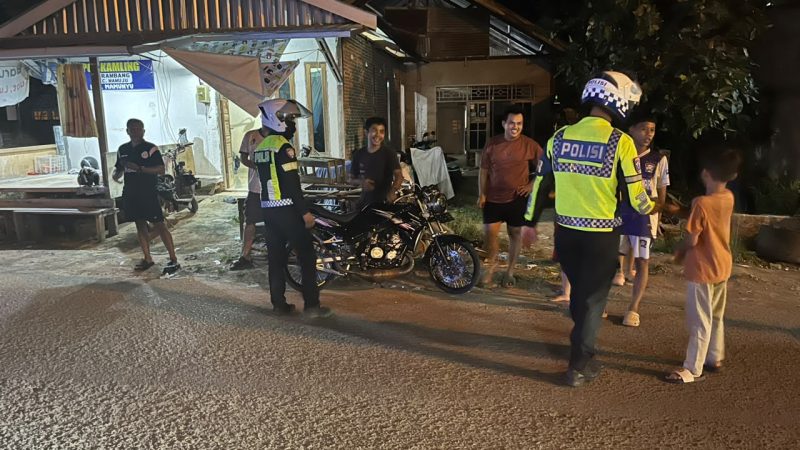 Ditlantas Polda Sulbar Perkuat Patroli Malam, Sasar Titik Rawan Kecelakaan dan Kejahatan