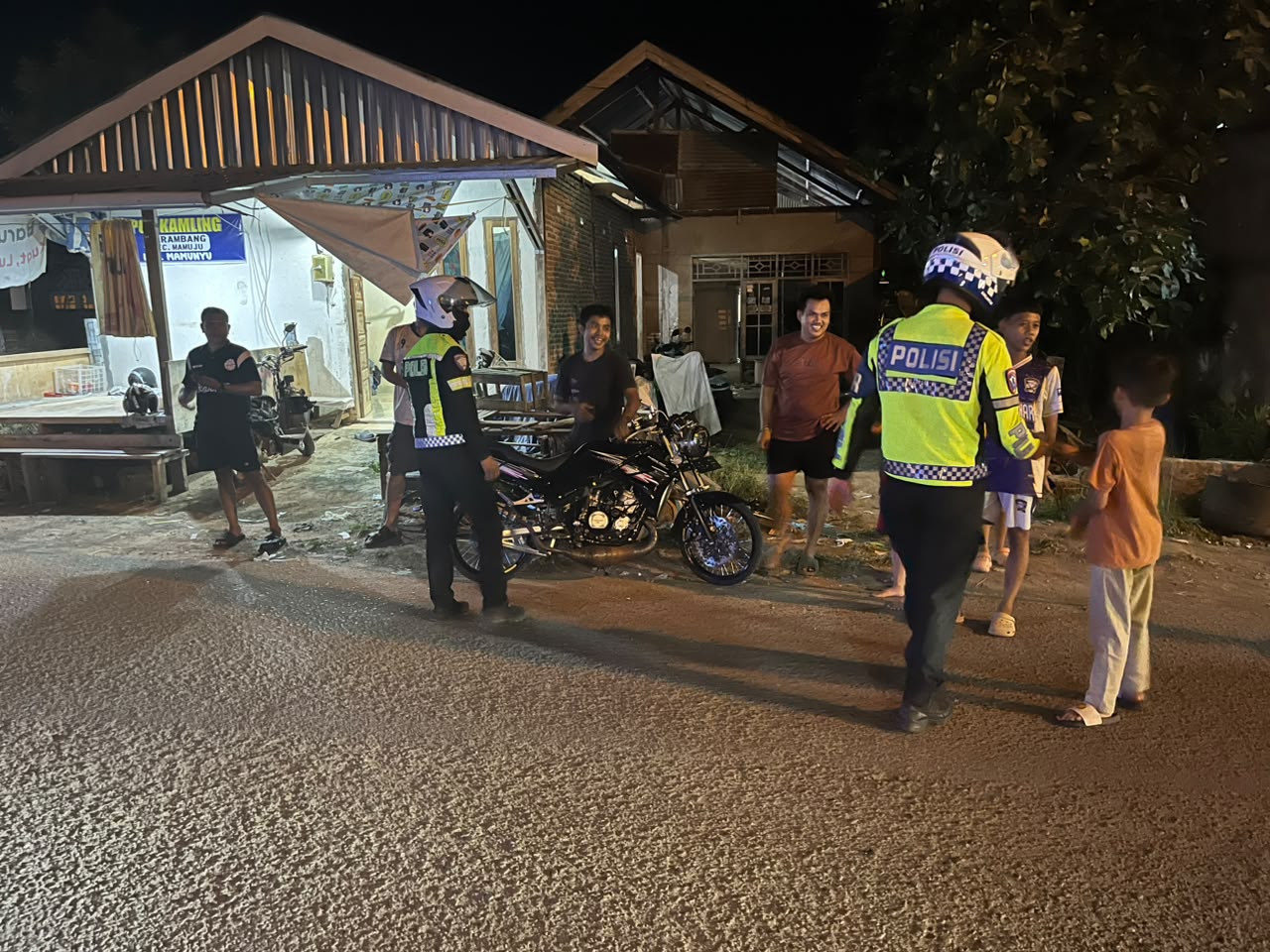 Ditlantas Polda Sulbar Perkuat Patroli Malam, Sasar Titik Rawan Kecelakaan dan Kejahatan
