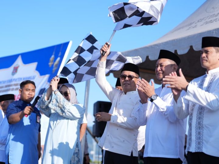 Pawai Ta’aruf di Anjungan Pantai Manakarra, Pemprov Sulbar: Jadi Momentum Perkuat Persatuan dan Optimisme