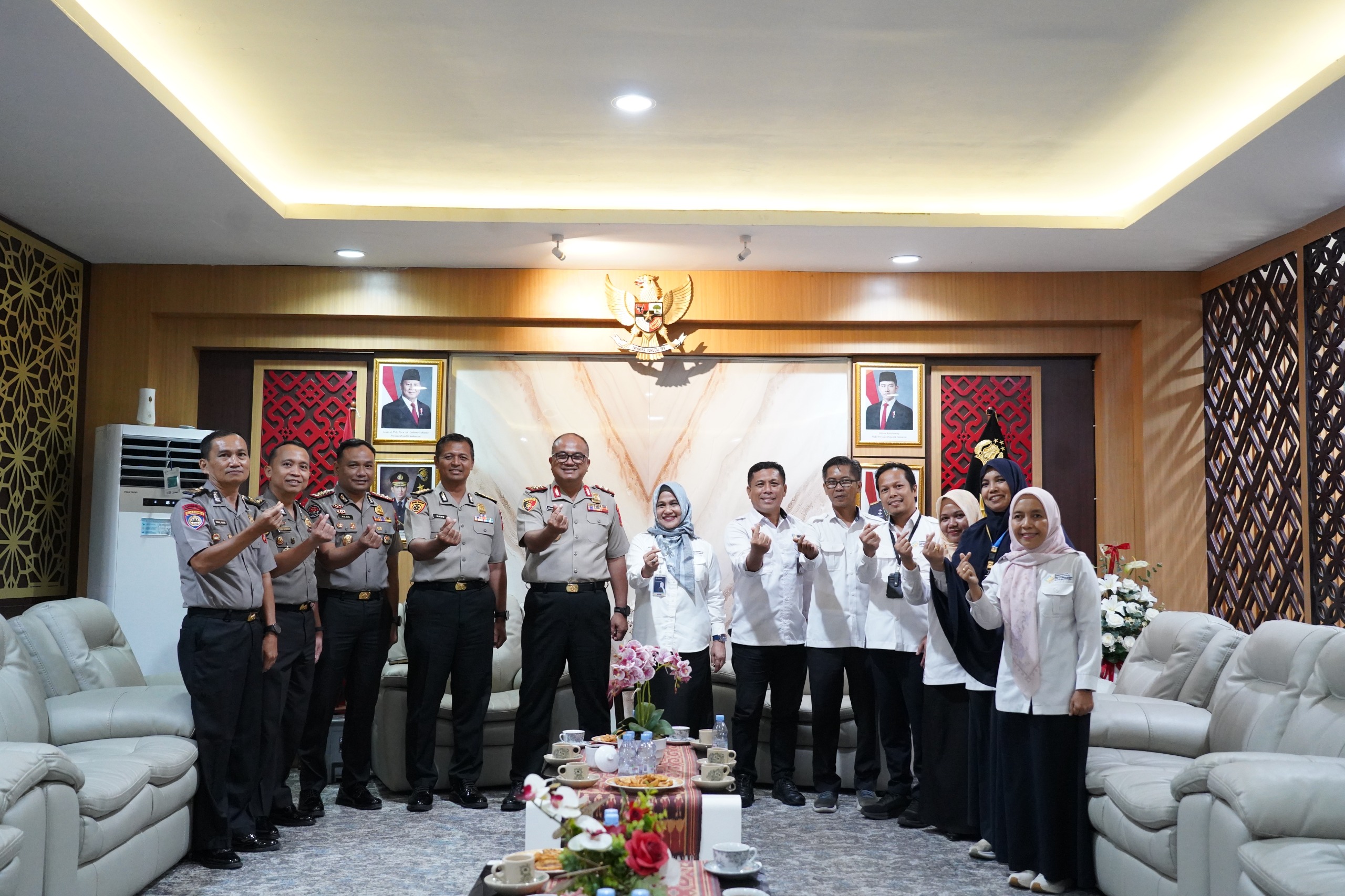 Kapolda Sulbar dan BKKBN Perkuat Sinergi Cegah Stunting dan Pernikahan Dini