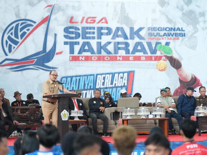 Buka Liga Sepak Takraw Regional Sulawesi, SDK Ingin Sulbar Kembali Berjaya