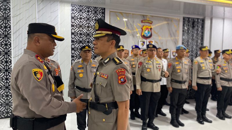 Kapolda Sulbar Lantik Karolog Baru, Tekankan Logistik Pilar Utama Tugas Polri