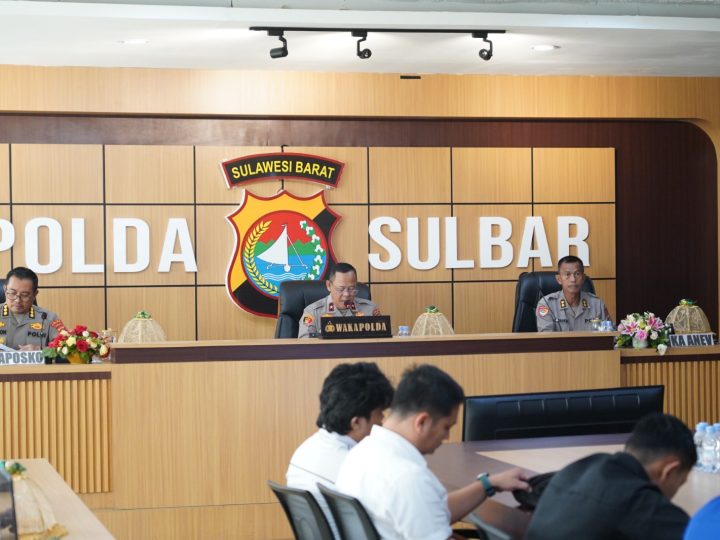 Pimpin Anev Quick Wins Presisi, Wakapolda Sulbar Dorong Layanan Cepat dan Kamtibmas Kondusif