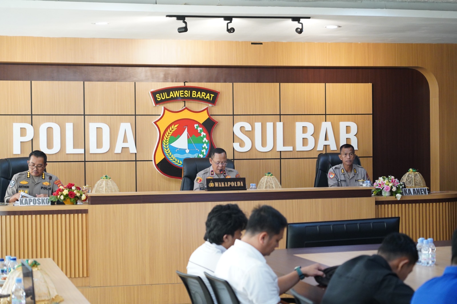 Pimpin Anev Quick Wins Presisi, Wakapolda Sulbar Dorong Layanan Cepat dan Kamtibmas Kondusif