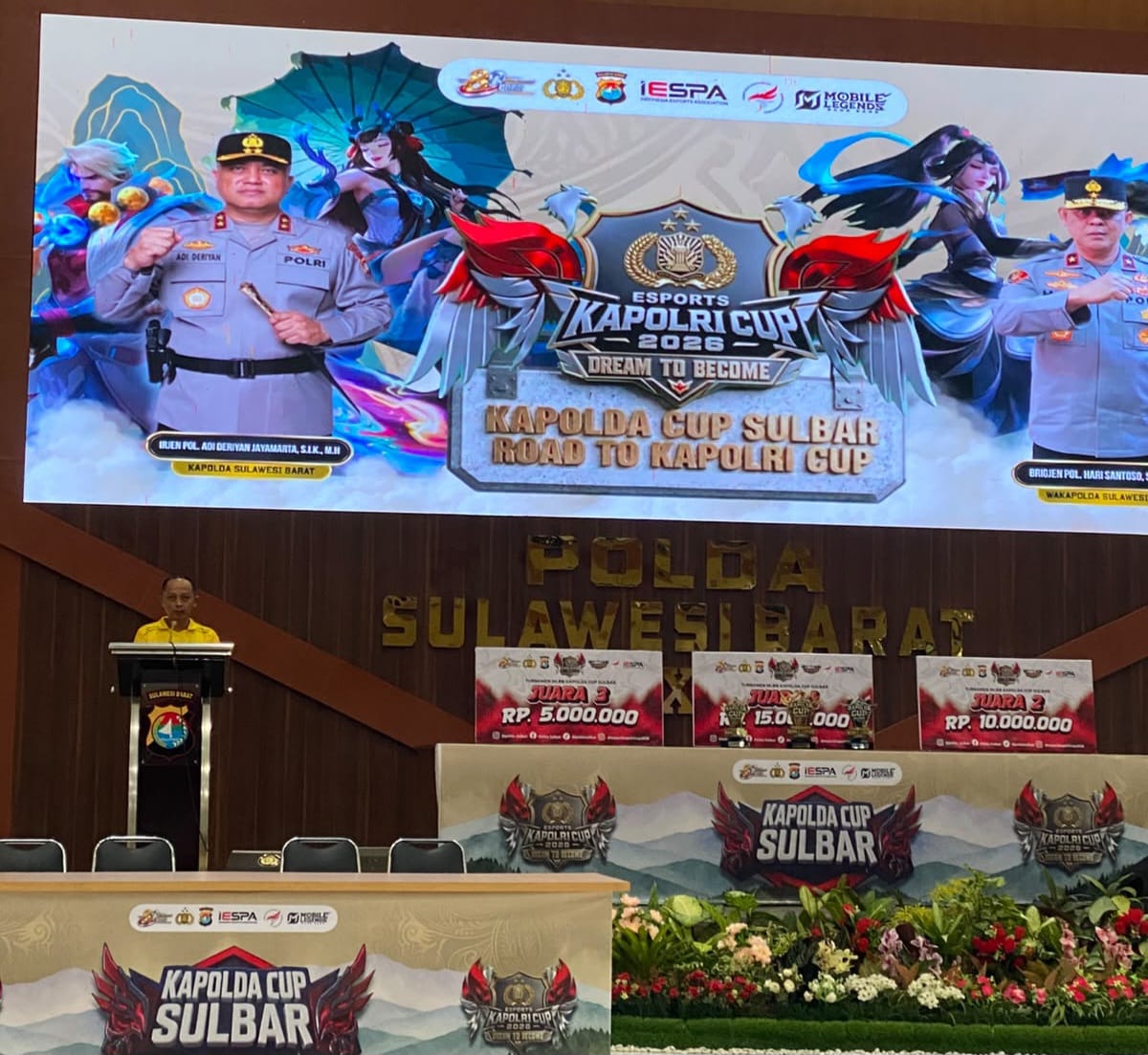 Turnamen Mobile Legends Kapolda Cup Resmi Dibuka, 84 Tim Siap Bertarung Menuju Kapolri Cup
