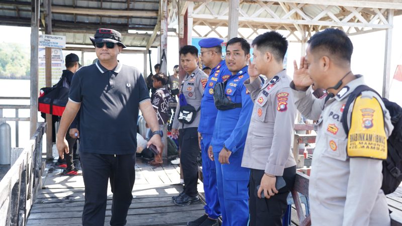 Kapolda Sulbar Pimpin Patroli di Pulau Karampuang, Dorong Potensi Wisata dan Investasi Daerah