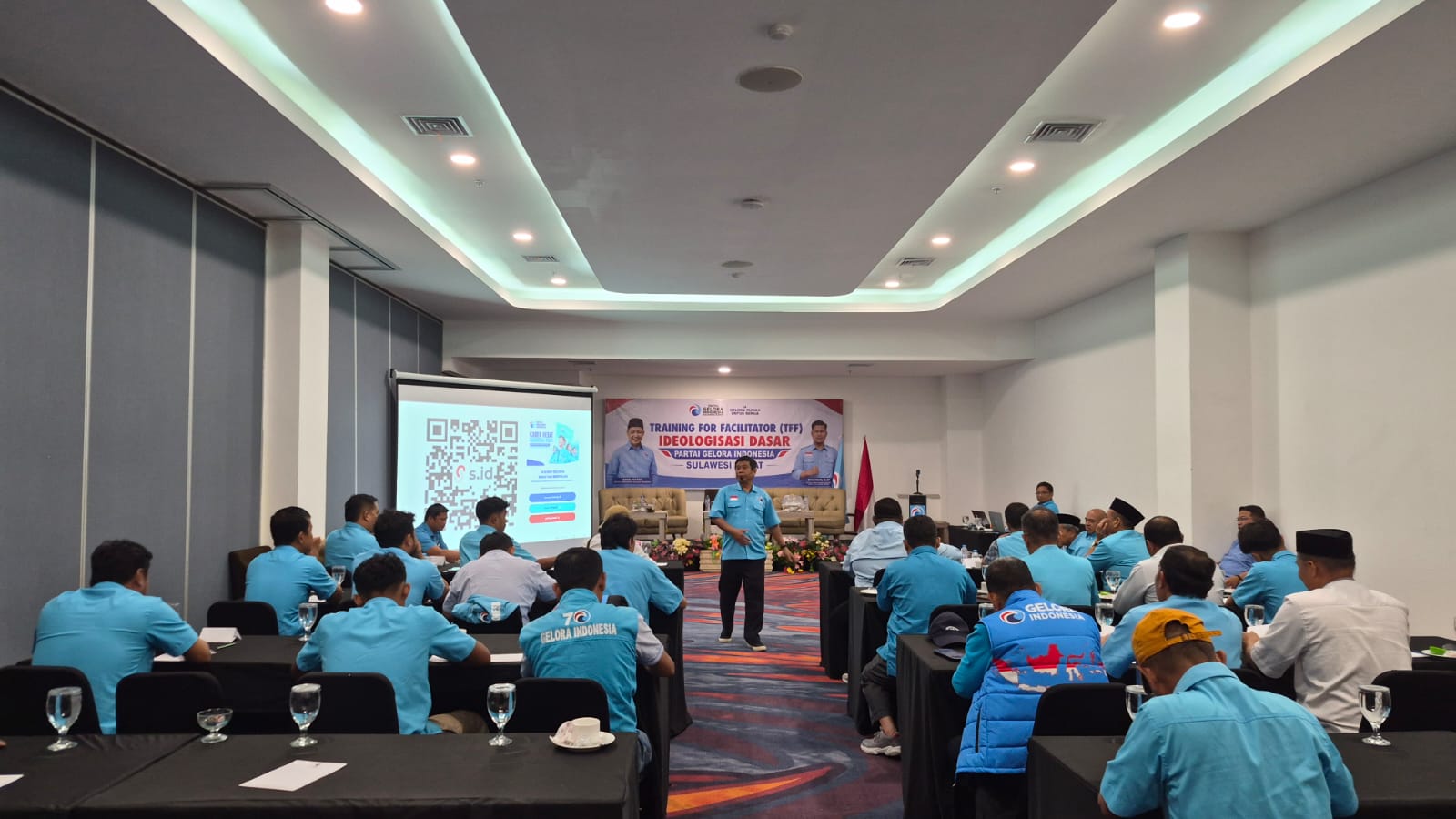 Perkuat Kaderisasi, Partai Gelora Sulbar Cetak Fasilitator Ideologisasi Dasar