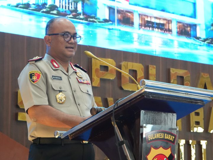Kapolda Sulbar Buka Rakernis Ditlantas, Dorong Transformasi Pelayanan Humanis Berbasis Teknologi