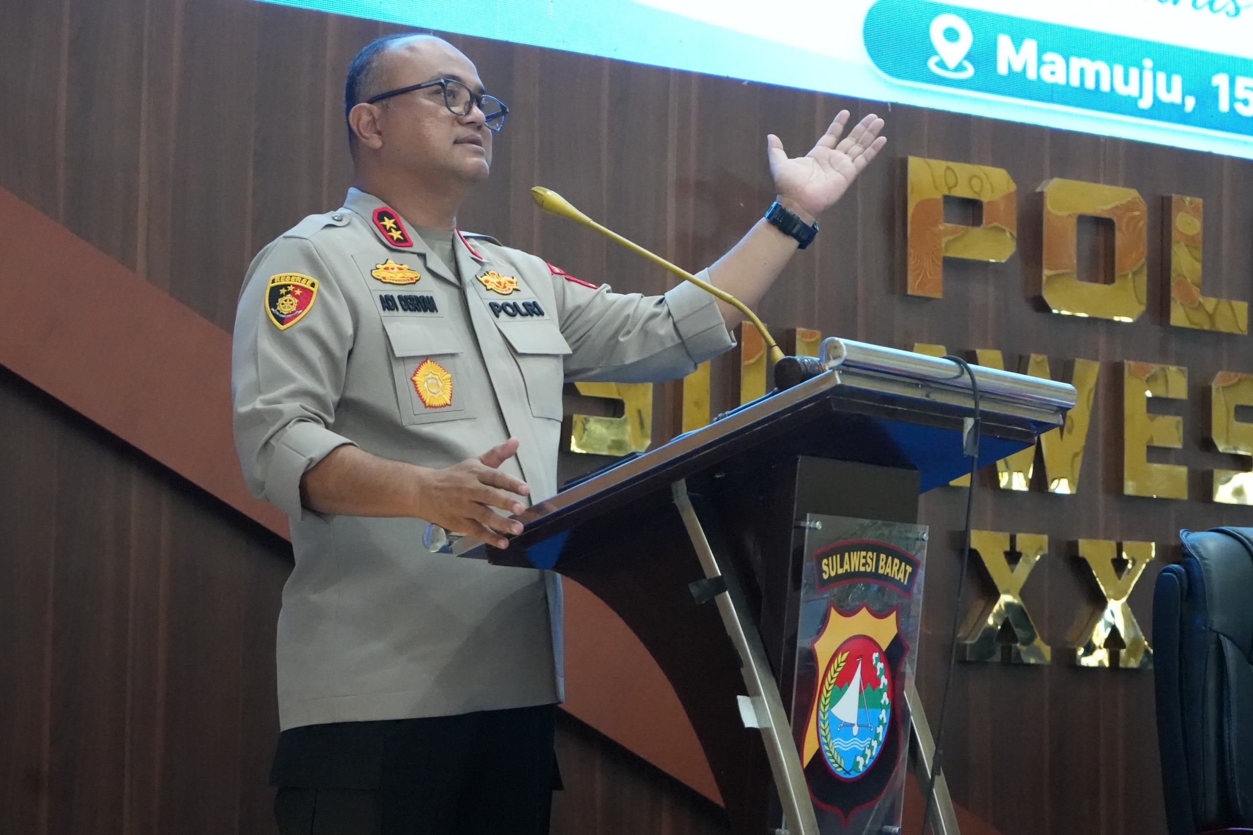 Kapolda Sulbar: Masyarakat Kini Semakin Kritis, Polisi Harus Lebih Paham Hukum