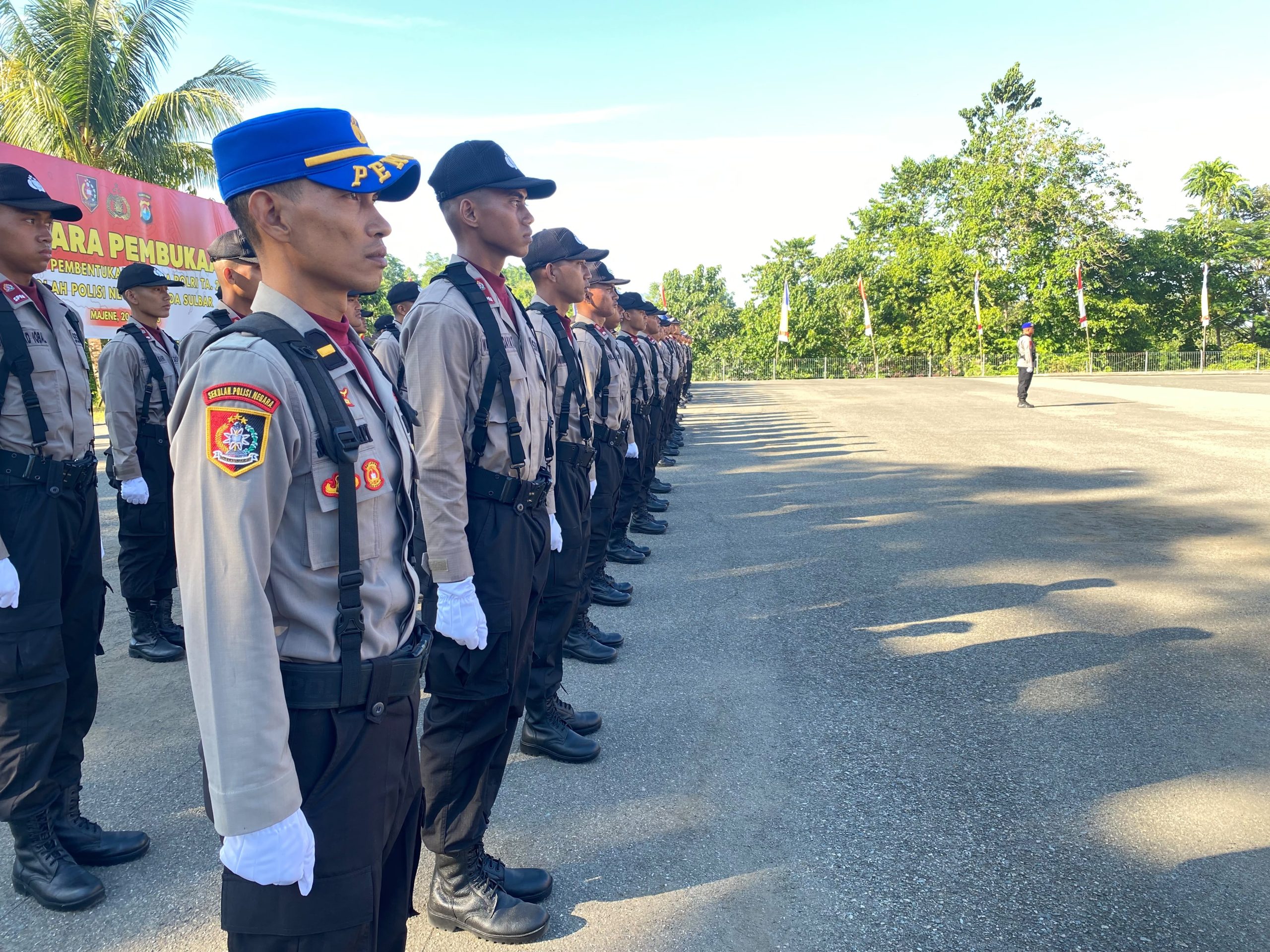 Pendidikan Bintara Polri TA 2026 di SPN Polda Sulbar Siapkan Garda Terdepan Pelayanan Kepolisian