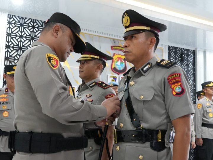 Sertijab Ka Yanma Polda Sulbar, Kapolda: Jaga Amanah Ini dengan Tanggung Jawab Penuh