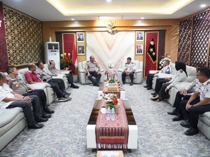 Silaturahmi Kapolda Sulbar dengan Kanwil Ditjenpas, Perkokoh Sinergi Jaga Kamtibmas