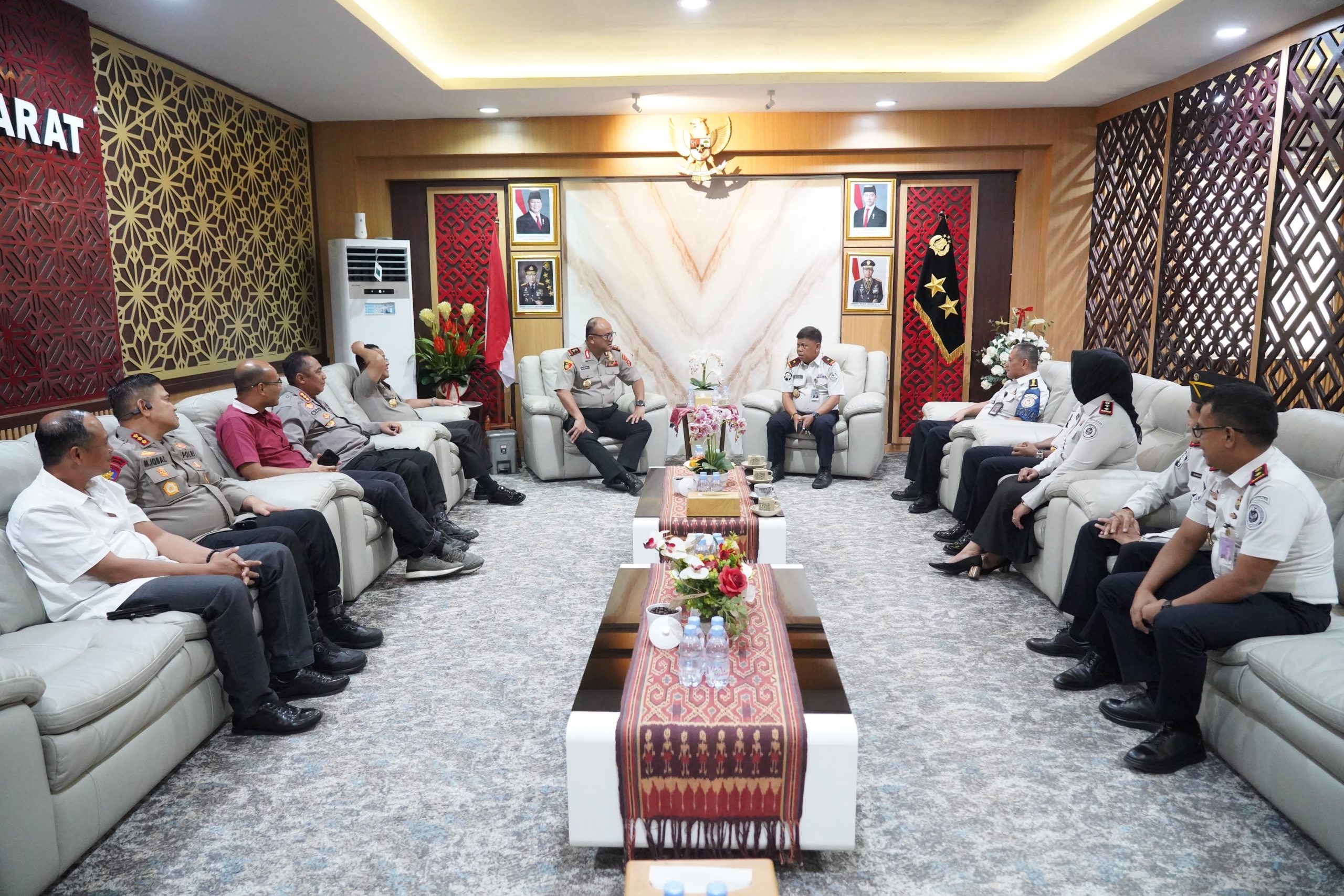 Silaturahmi Kapolda Sulbar dengan Kanwil Ditjenpas, Perkokoh Sinergi Jaga Kamtibmas