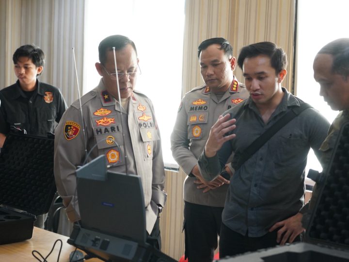 Cek Peralatan Khusus Ditintelkam, Wakapolda Sulbar Dorong Optimalisasi Teknologi Informasi