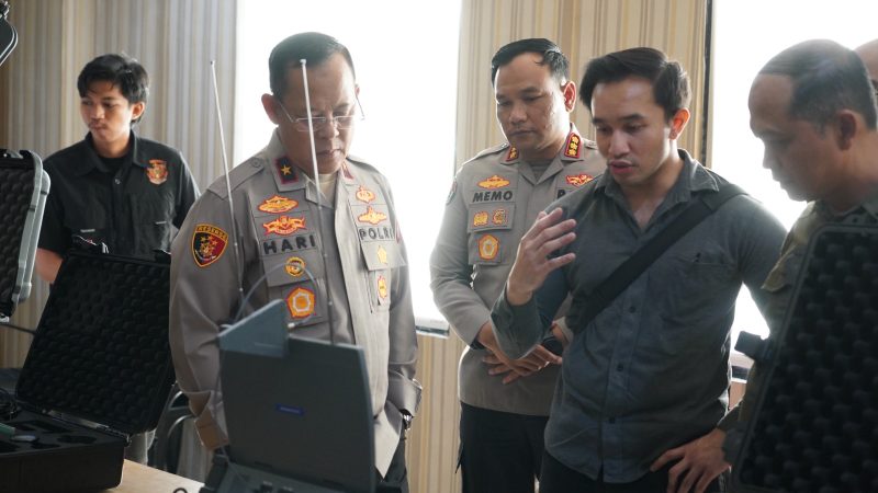 Cek Peralatan Khusus Ditintelkam, Wakapolda Sulbar Dorong Optimalisasi Teknologi Informasi