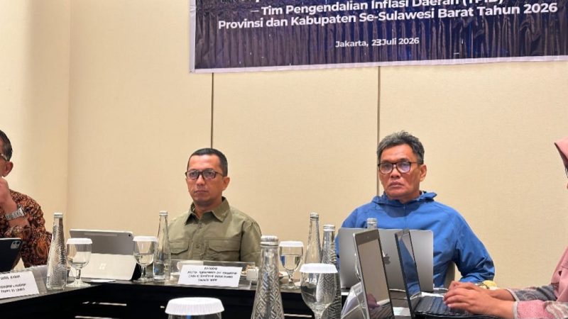 Pemprov Sulbar Kebut Pengembangan SAPEDA, Perkuat Pengendalian Inflasi Berbasis Data Real-Time