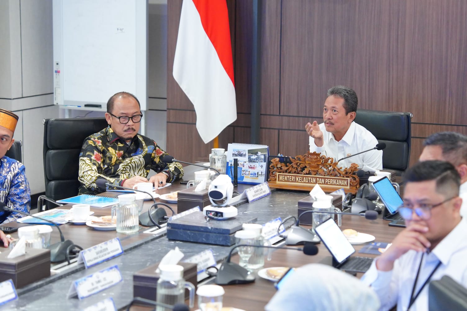 Pertemuan SDK dan KKP di Jakarta, Sulbar dapat Revitalisasi 400 Ha Tambak Rakyat dan Program Tambak Air Tawar