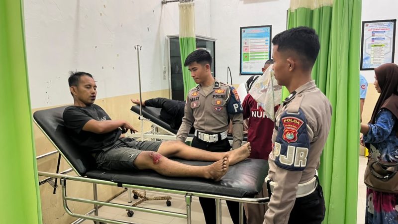 Sigap Selamatkan Korban Kecelakaan, Wiwin Apresiasi Aksi Cepat Polantas Polda Sulbar