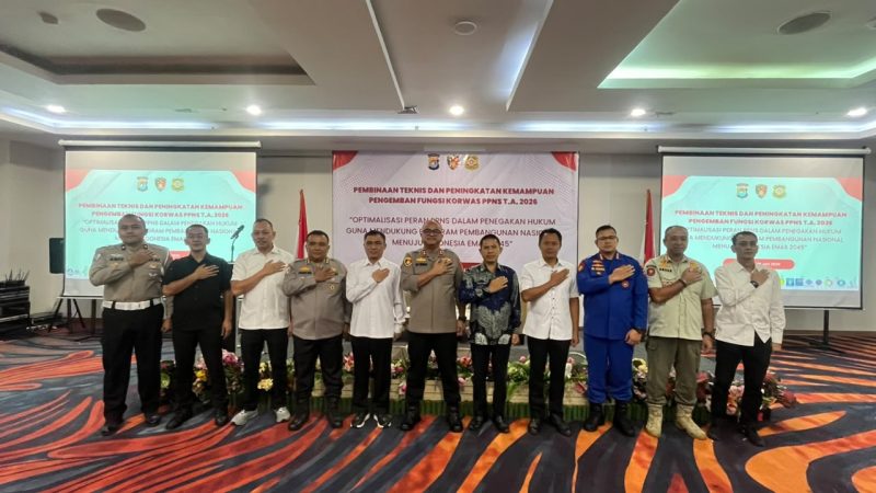 Kapolda Sulbar Tekankan Kesamaan Standar Penyidik demi Kepastian Hukum