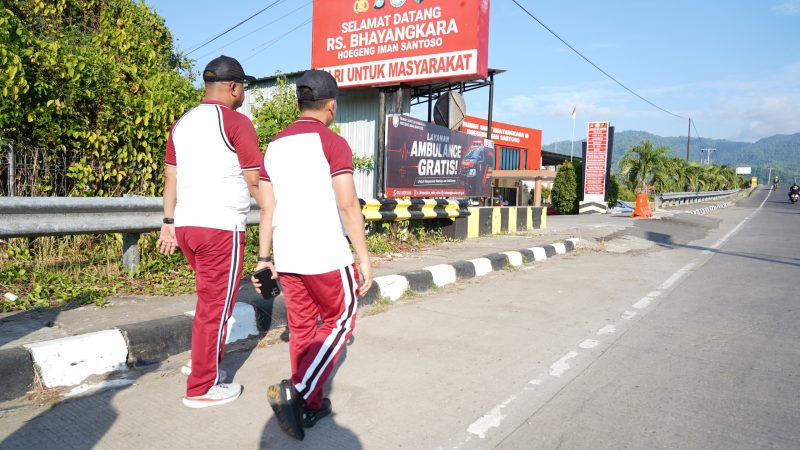 Kapolda Sulbar Cek Langsung Fasilitas Rumkit Bhayangkara Hoegeng Imam Santoso