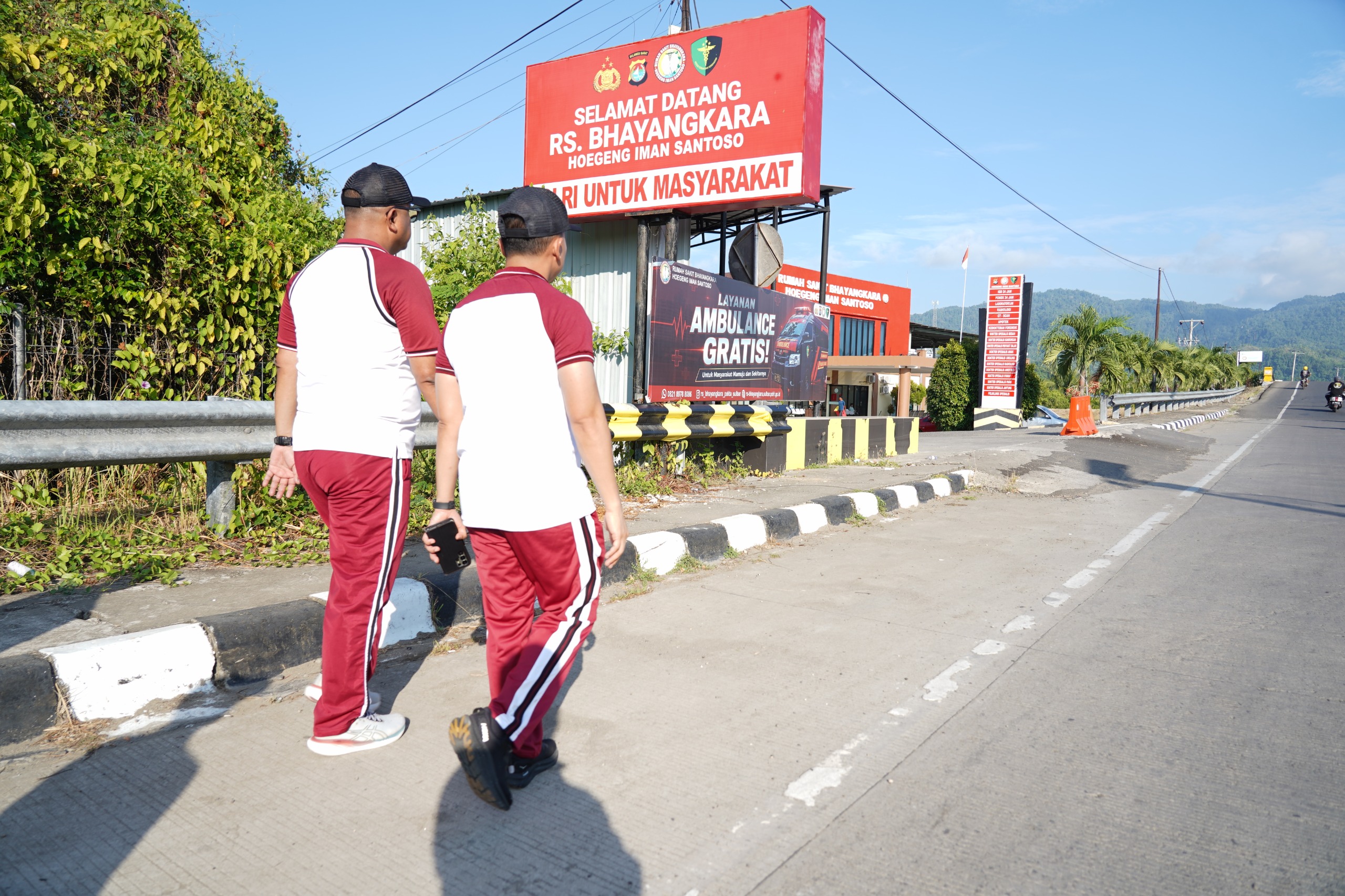 Kapolda Sulbar Cek Langsung Fasilitas Rumkit Bhayangkara Hoegeng Imam Santoso