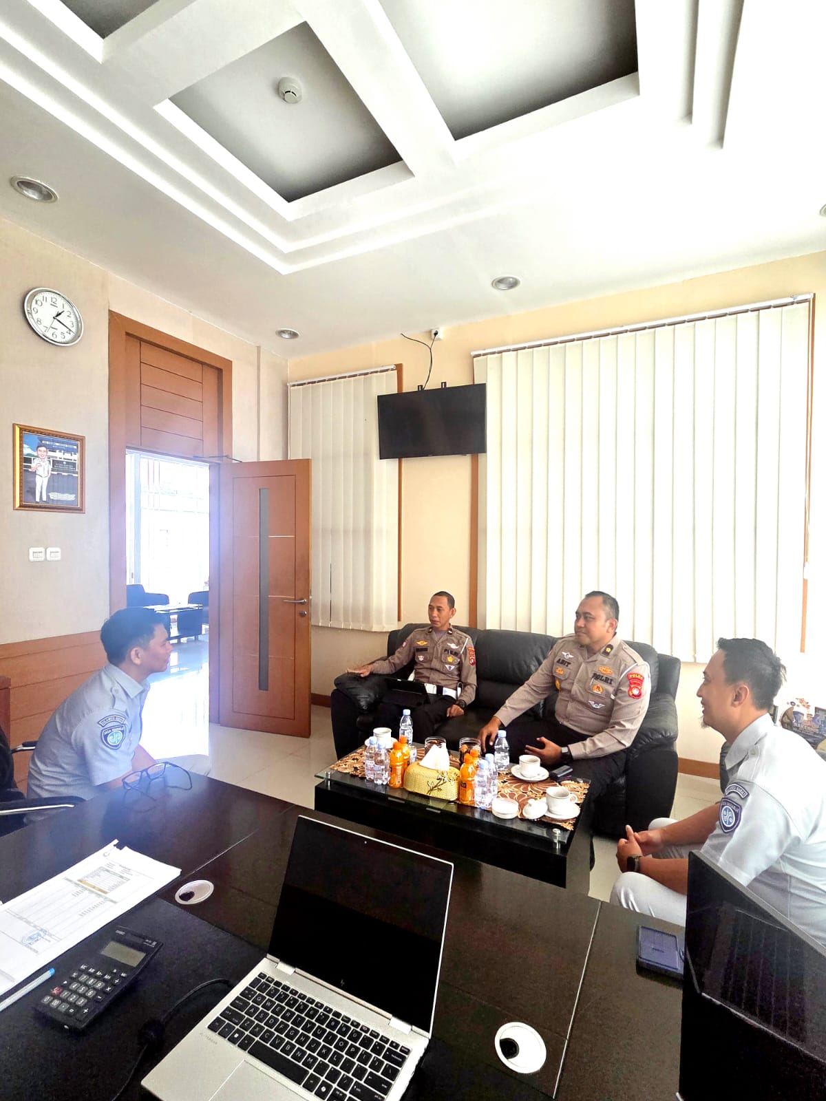 Perkuat Sinergi, Ditlantas Polda Sulbar Coklit Data Kecelakaan Bersama Jasa Raharja