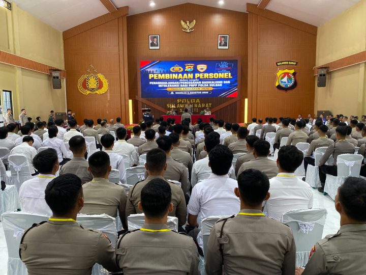 Kapolda Sulbar Ajak Personel Bangun Toleransi dengan Membersihkan Hati