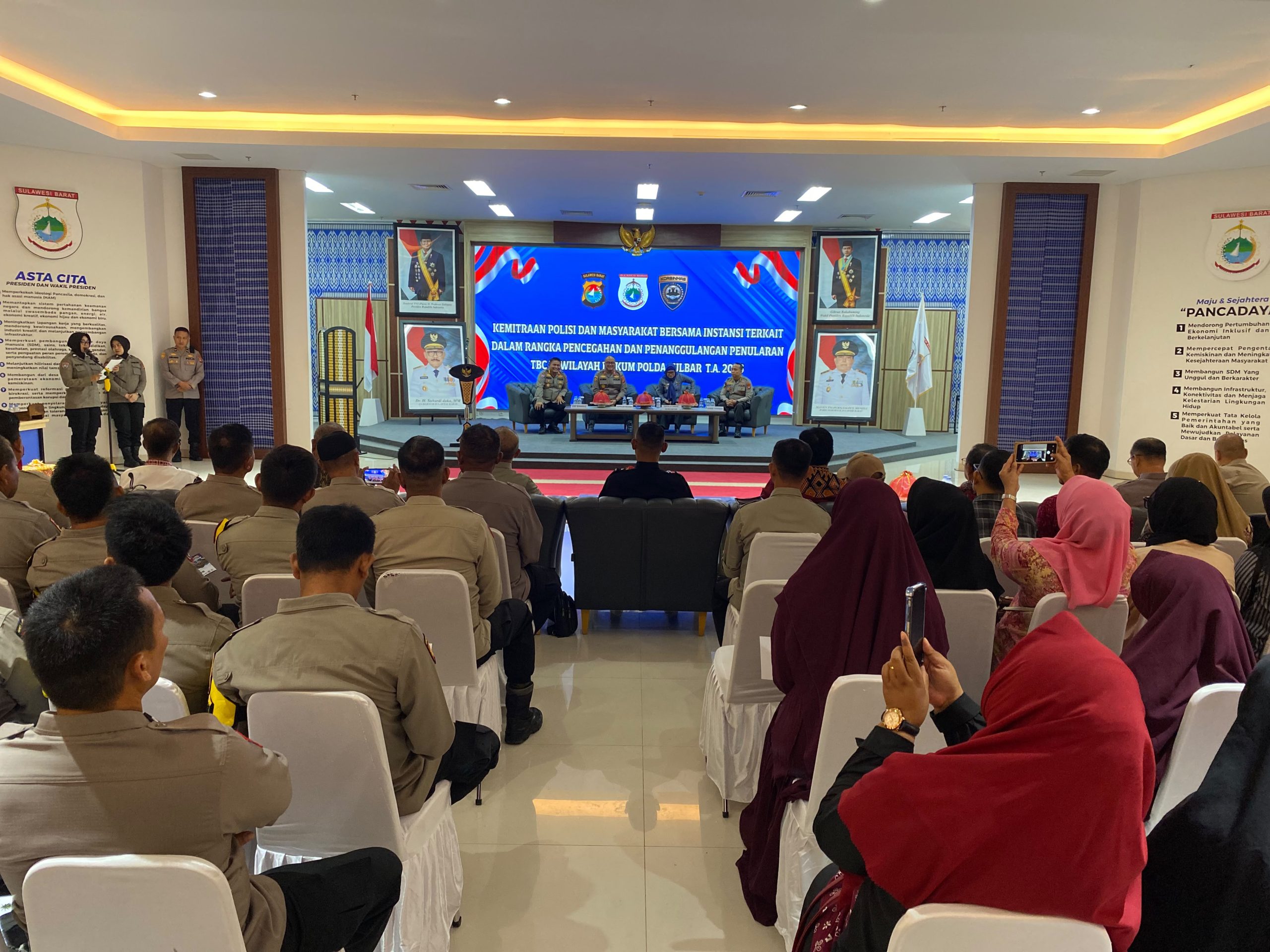 Kapolda Sulbar Ajak Semua Elemen Bersinergi Putus Rantai Penularan TBC