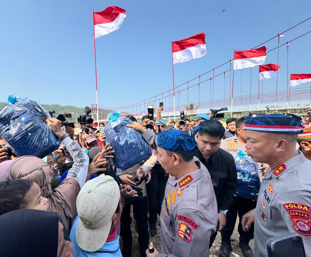 Kapolri: 895 Jembatan Merah Putih Presisi Berikan Manfaat bagi 2 Juta Masyarakat