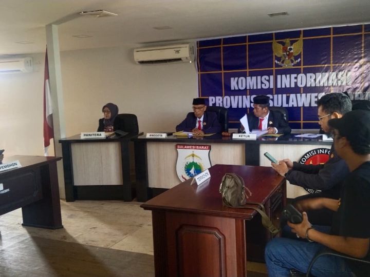 Legal Standing Belum Terpenuhi, Komisi Informasi Sulbar Tunda Sidang Sengketa BP3KP