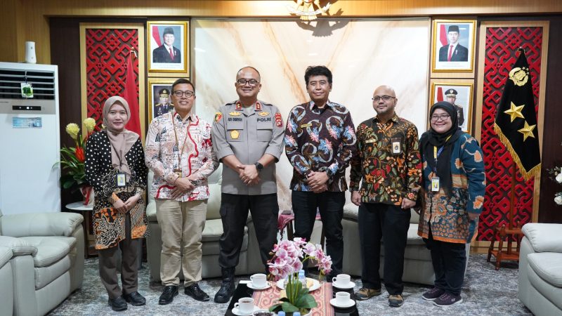 Kapolda Sulbar dan DJP Sulselbartra Perkuat Sinergi, Jaga Kondusivitas dan Iklim Investasi