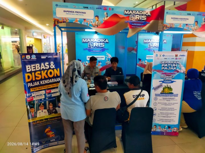 Jemput Bola ke Matos, Samsat Keliling Polda Sulbar Mudahkan Warga Bayar Pajak Kendaraan