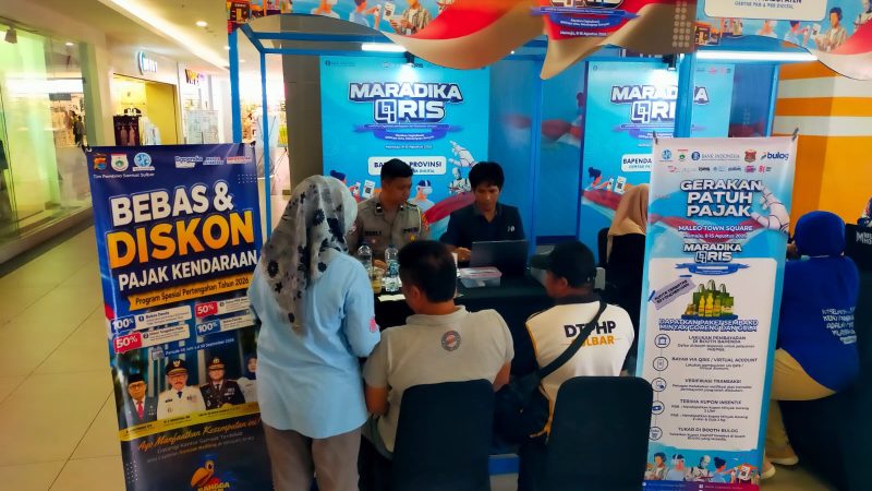 Jemput Bola ke Matos, Samsat Keliling Polda Sulbar Mudahkan Warga Bayar Pajak Kendaraan