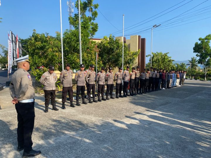 Semangat Kemerdekaan, Polda Sulbar Tetap Siaga Jaga Keamanan dan Layani Masyarakat