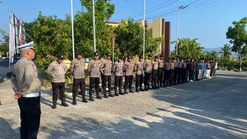 Semangat Kemerdekaan, Polda Sulbar Tetap Siaga Jaga Keamanan dan Layani Masyarakat