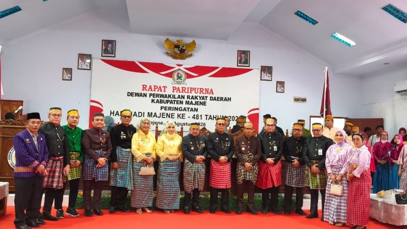 481 Tahun Majene, Junda Maulana Dorong Penguatan Kolaborasi Pembangunan