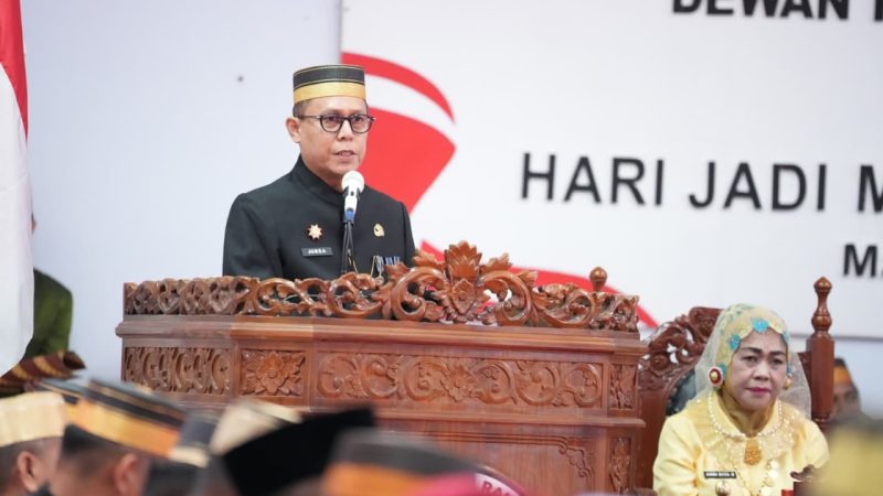 Hari Jadi ke-481 Majene, Junda Maulana Tekankan Kolaborasi dan Integritas Pembangunan