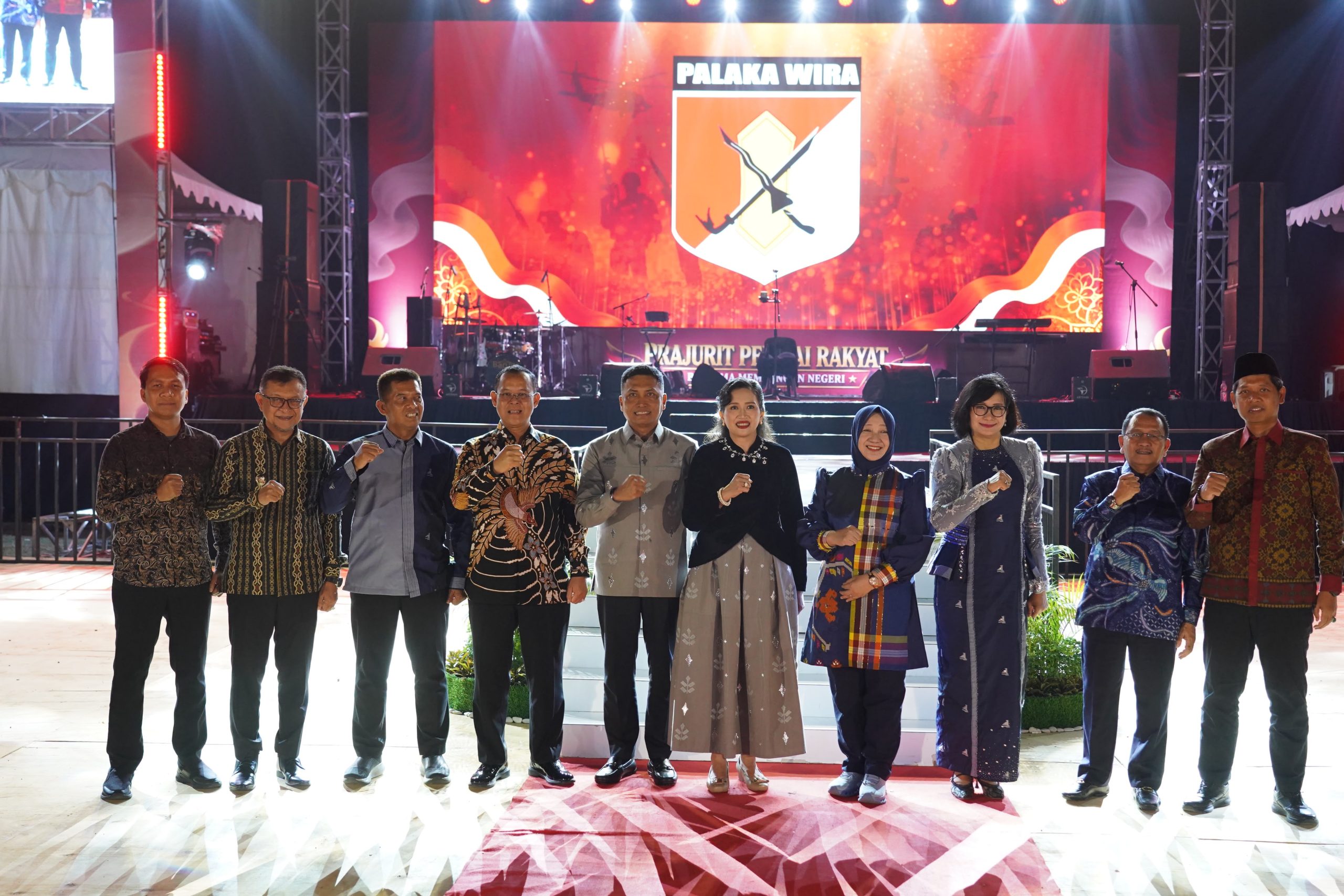 Wakapolda Sulbar Hadiri Syukuran HUT ke-1 Kodam XXIII/Palakawira